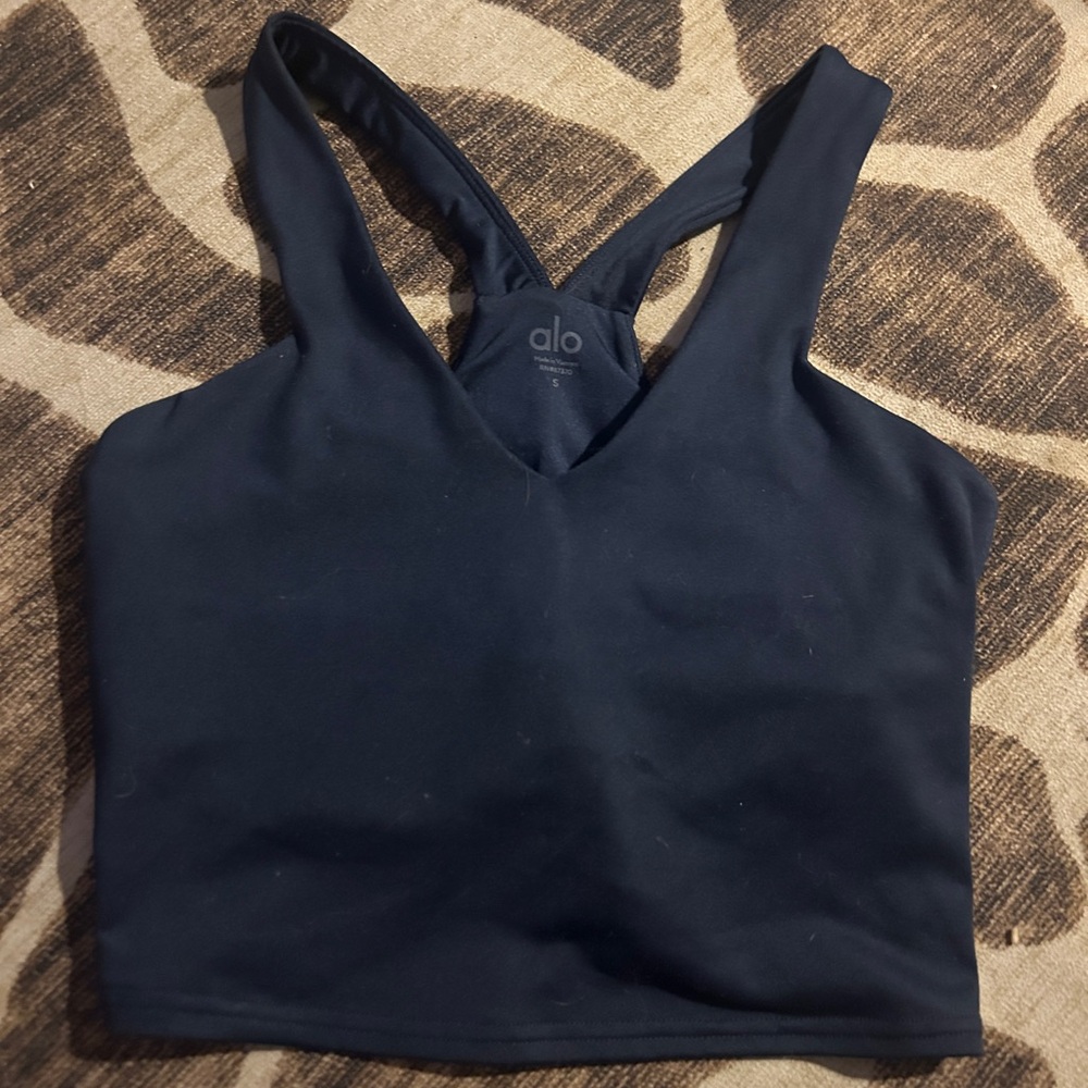Alo airbrush bra tank